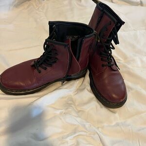 Dr Martins 1460 Cherry Red boots Vintage size 6 EU37